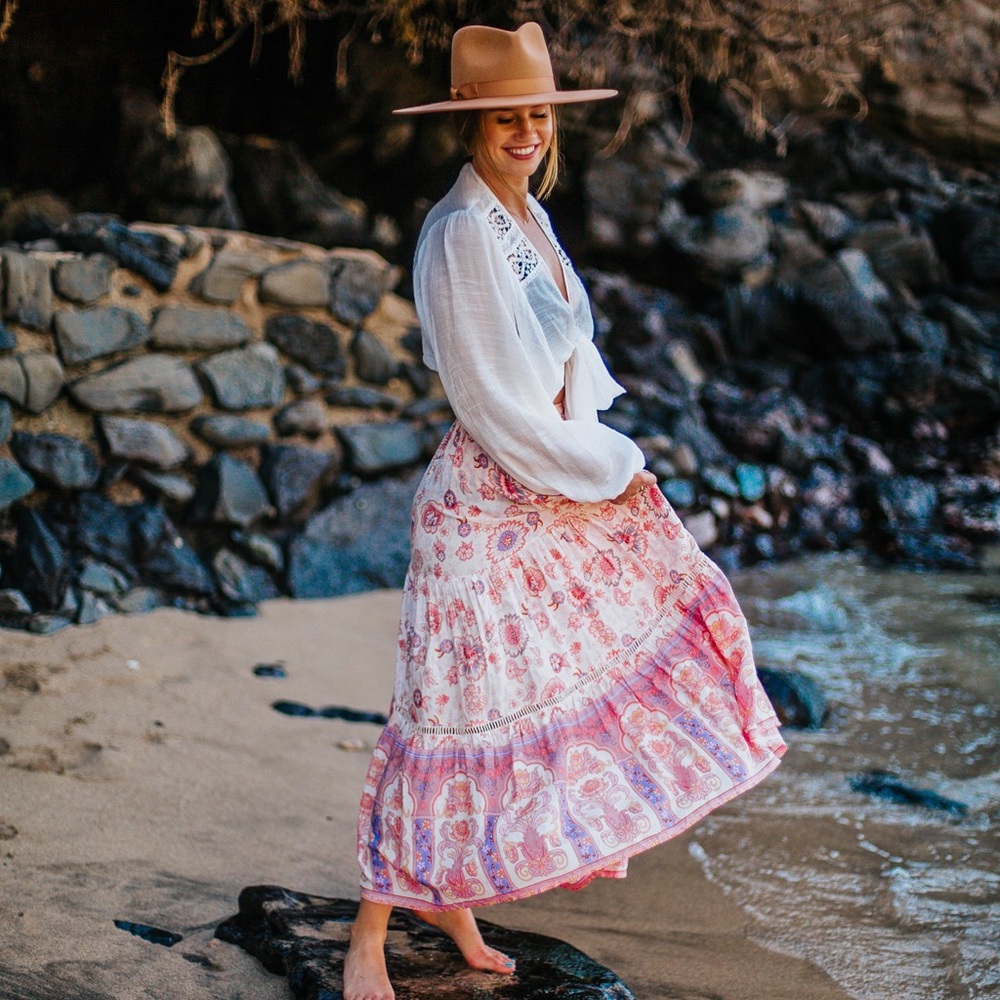 Princess Polly Boho Maxi Skirt